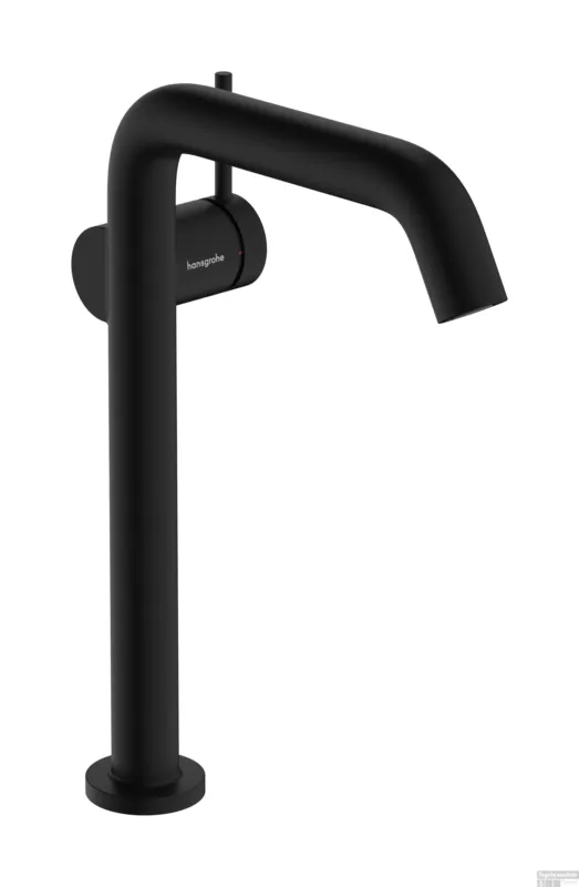 Must-Have Hansgrohe Tecturis S ééngreeps wastafelkraan 240 Fine CoolStart voor waskommen, met afvoerplug, mat zwart