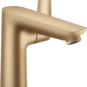 Hansgrohe Talis E ééngreeps wastafelmengkraan 150 met PopUp trekwaste, Brushed Bronze Weekendaanbieding
