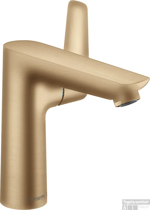 Hansgrohe Talis E ééngreeps wastafelmengkraan 150 met PopUp trekwaste, Brushed Bronze Weekendaanbieding