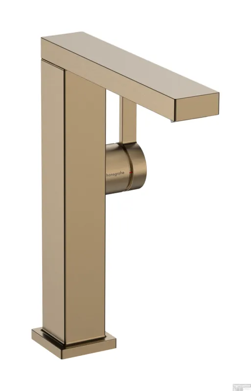 Lage Kosten Hansgrohe Tecturis E 210 Fine CoolStart ééngreeps wastafelmengkraan met PushOpen, Brushed Bronze