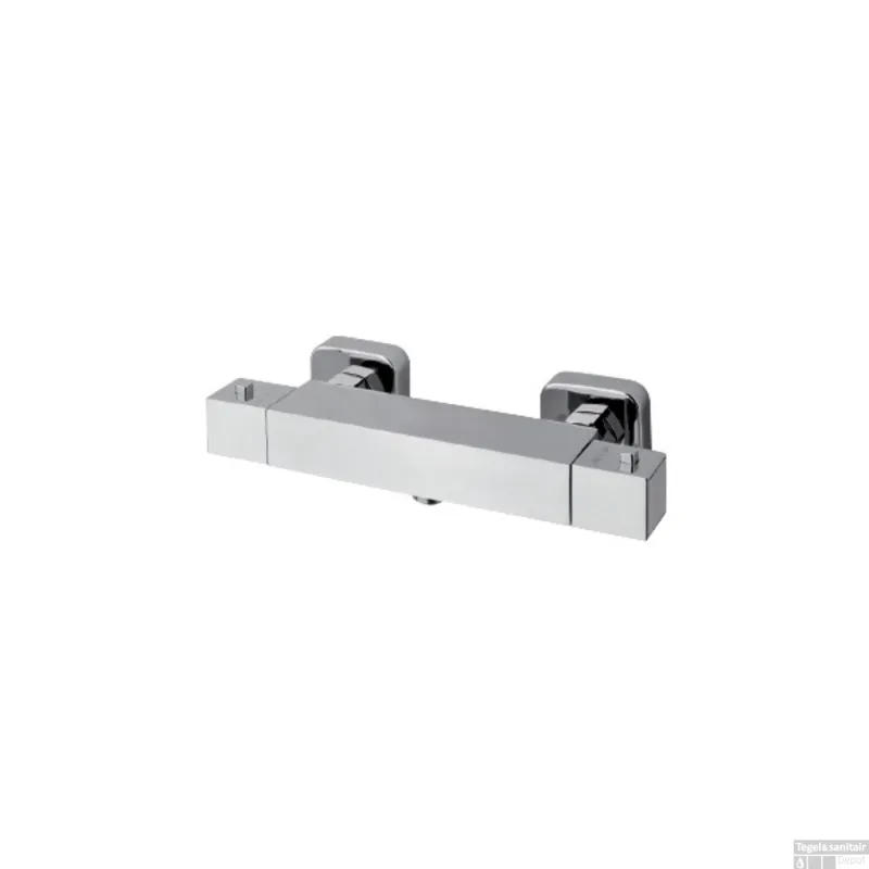 Douchekraan Opbouw Sanimex Giulini Thermostatisch HoH 15cm Chroom Op = Op