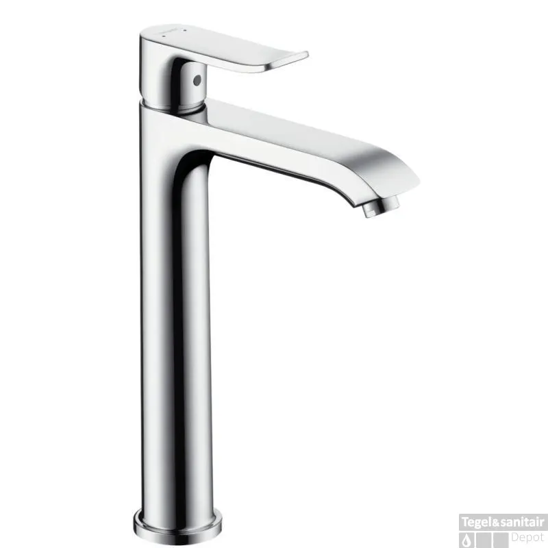 Must-Have Hansgrohe Metris Wastafelkraan Highriser 20 Cm. Zonder Waste Chroom