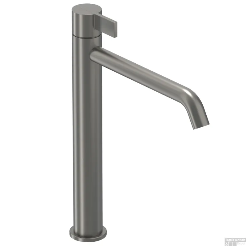 Wastafelkraan IVY Pact Model L Coldstart Geborsteld Metal Black PVD Snelle Levering