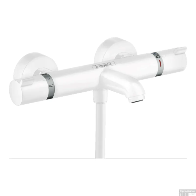 Fabrieksprijs Opbouw Badthermostaat Ecostat Comfort Hansgrohe Mat Wit