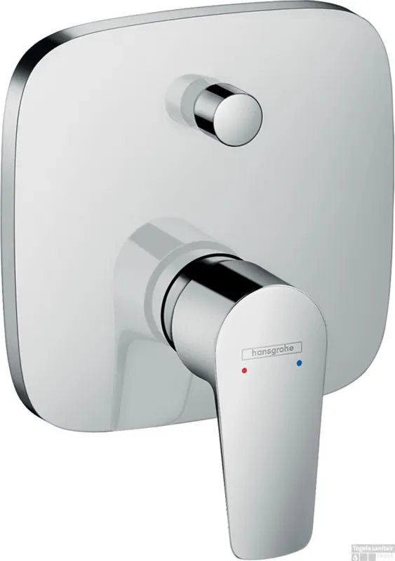 Hansgrohe Talis E ééngreeps badmengkraan afbouwdeel met zekerheidscombinatie, chroom Flitsaanbieding