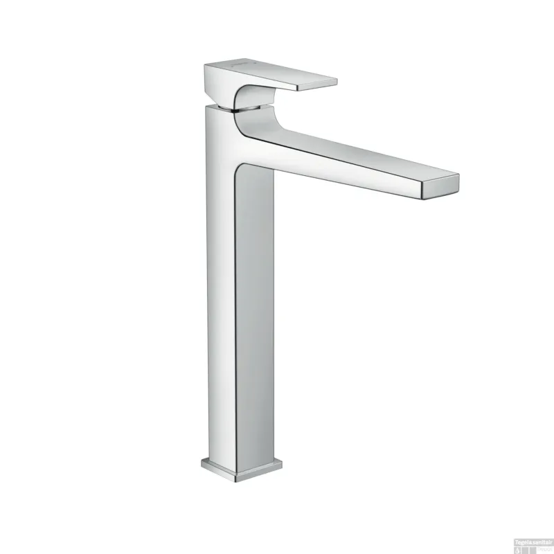 Hansgrohe Metropol ééngreeps wastafelkraan 260 met rechte greep en PushOpen afvoerplug, chroom Voordeelprijs