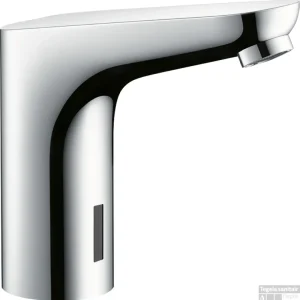Op = Op Hansgrohe Focus elektronische wastafelmengkraan zonder temperatuurgreep met batterij, chroom