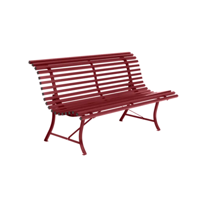 Snelle Levering Fermob Louisiane tuinbank 150 cm-Chili