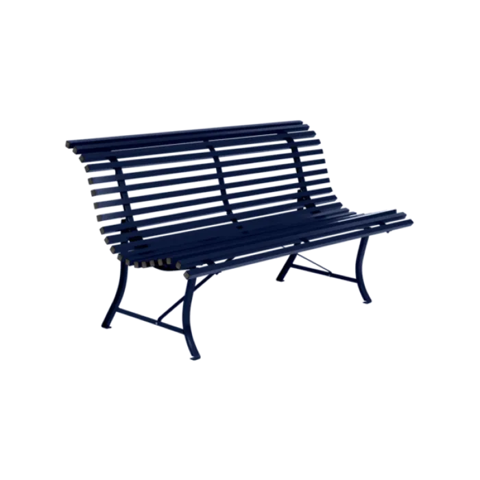 Fermob Louisiane tuinbank 150 cm-Deep Blue Koop Vandaag