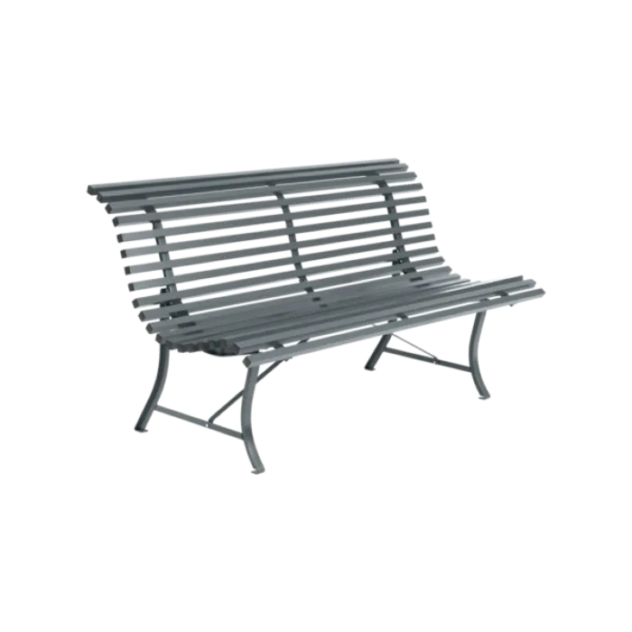 Laatste Versie Fermob Louisiane tuinbank 150 cm-Storm Grey