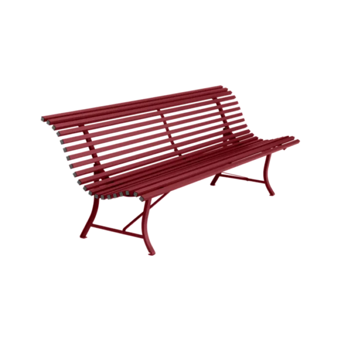Fermob Louisiane tuinbank 200 cm-Chili Meest Verkocht