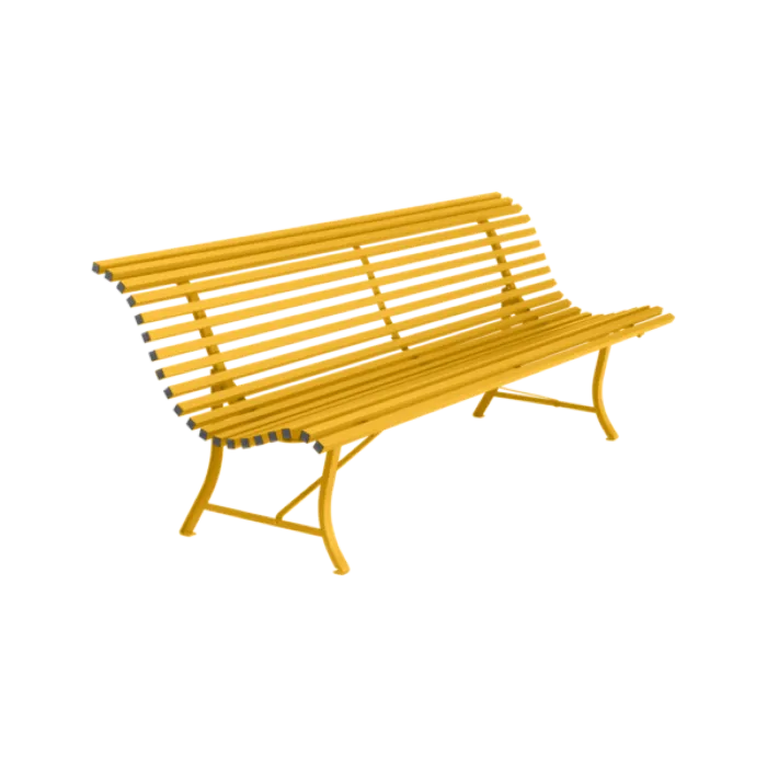 Beperkte Voorraad Fermob Louisiane tuinbank 200 cm-Honey