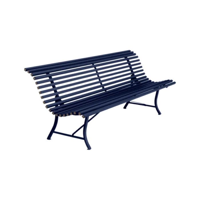 Betaalbaar Fermob Louisiane tuinbank 200 cm-Deep Blue