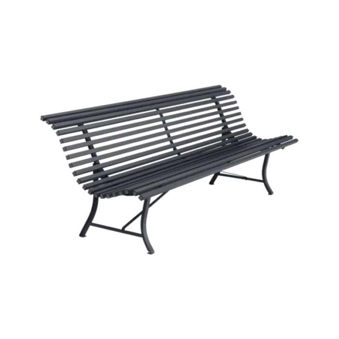 Fermob Louisiane tuinbank 200 cm-Anthracite Lage Prijs