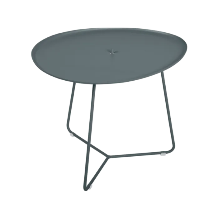 Seizoensaanbieding Fermob Cocotte bijzettafel 55x45,5 cm-Storm Grey