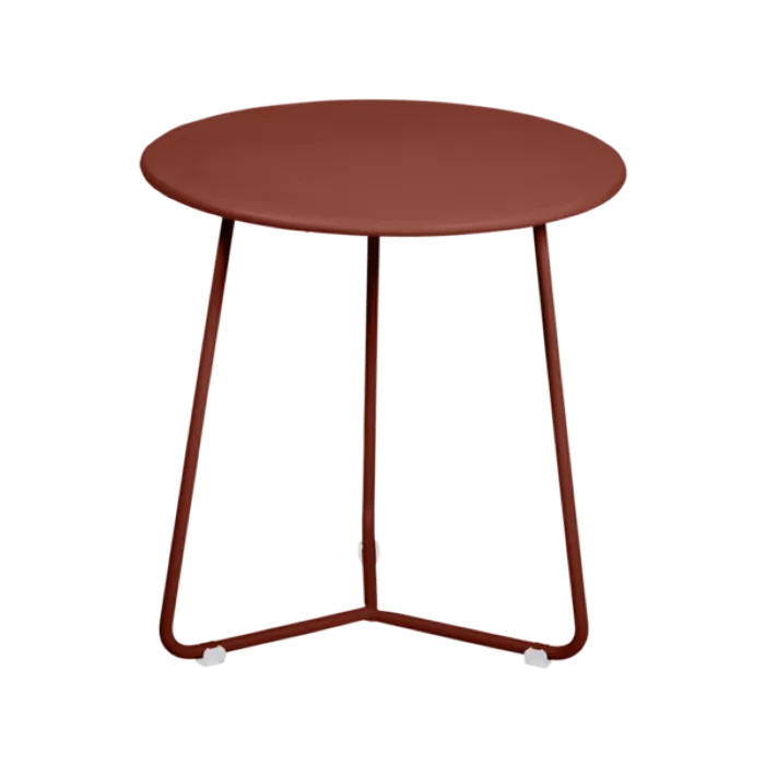 Fermob Cocotte bijzettafel Ø34 cm-Red Ochre Op = Op