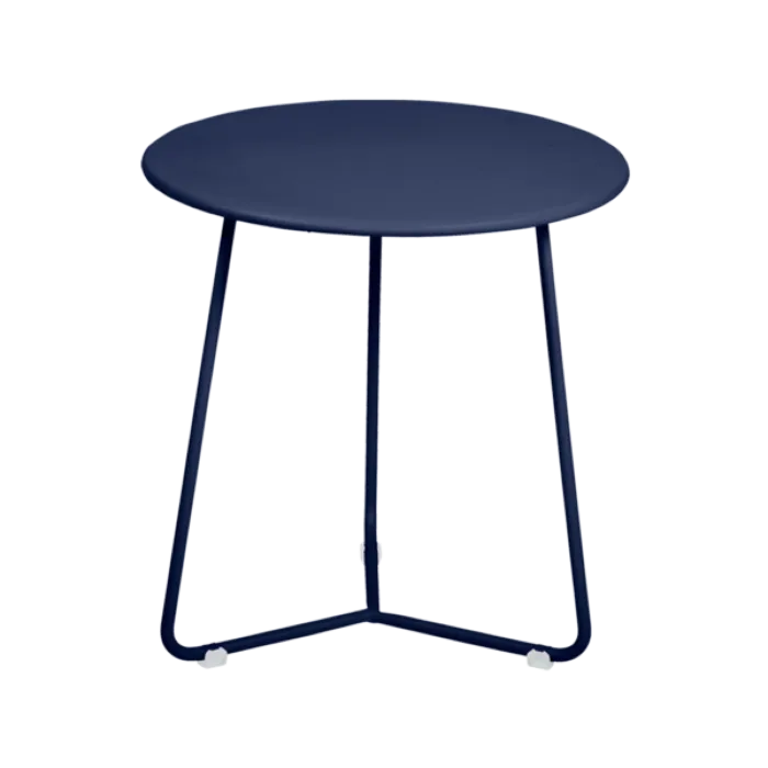 Fermob Cocotte bijzettafel Ø34 cm-Deep Blue Exclusieve Aanbieding