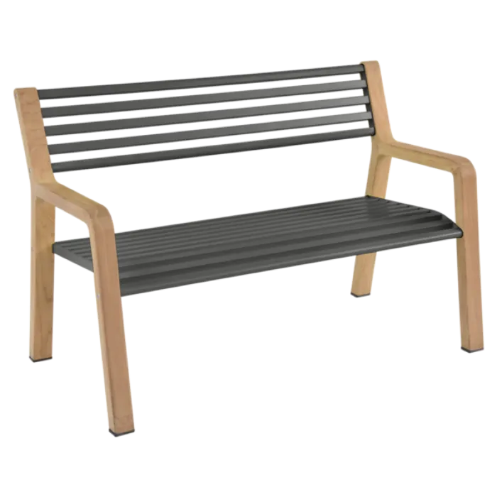 Fermob Somerset tuinbank-Liquorice Nieuw