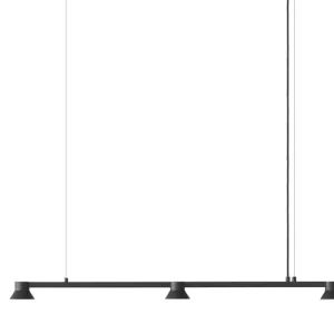 Flitsaanbieding Normann Copenhagen Hat Linear lamp-Small-Black