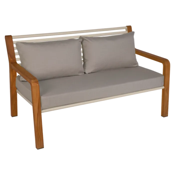 Fermob Somerset 2-zits loungebank-Clay Grey Populair