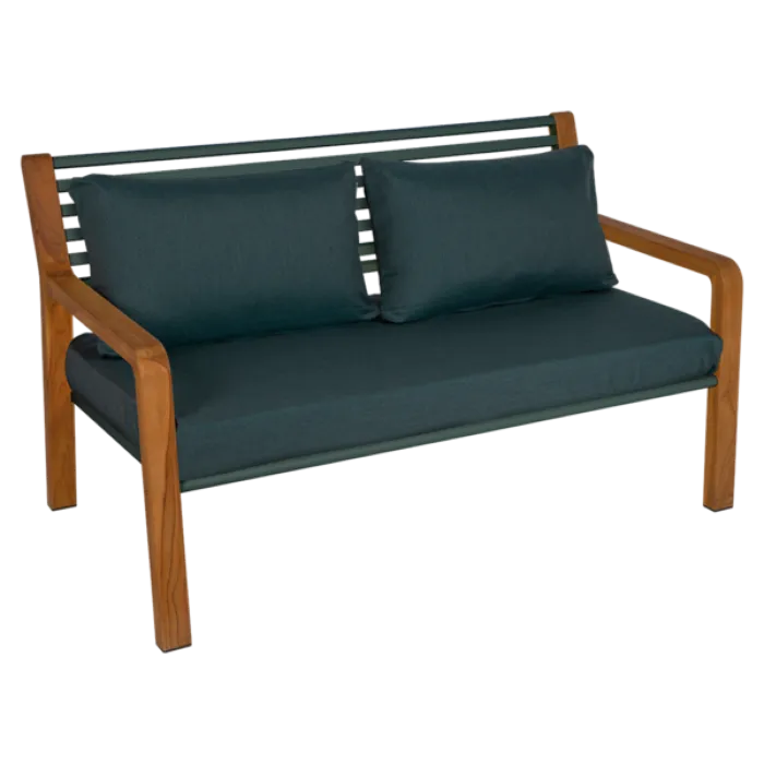 Fermob Somerset 2-zits loungebank-Storm Grey Snelle Levering