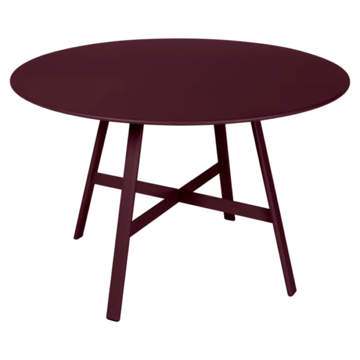Fermob So'o tuintafel Ø117 cm-Black Cherry Aanbieding