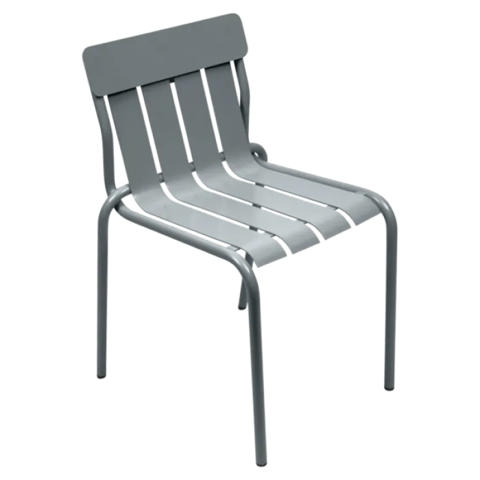 Exclusieve Aanbieding Fermob Stripe tuinstoel-Storm Grey