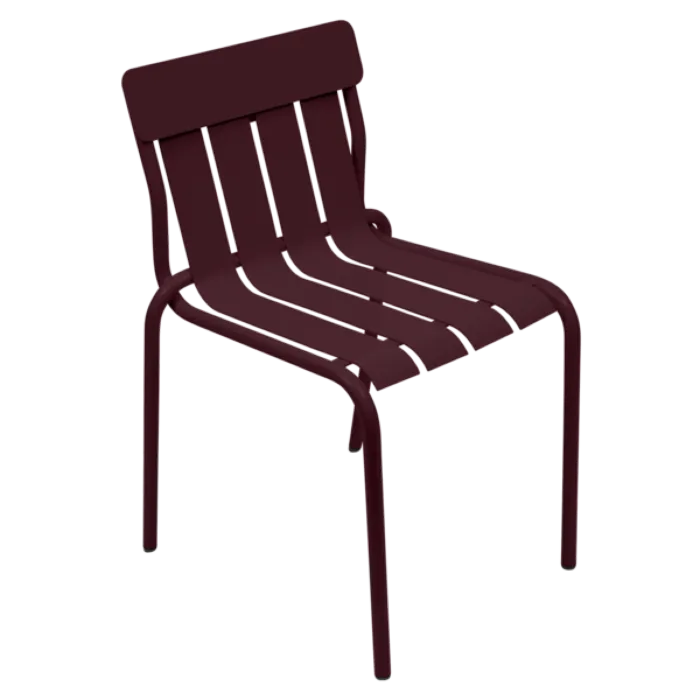 Fermob Stripe tuinstoel-Black Cherry Bestel Nu