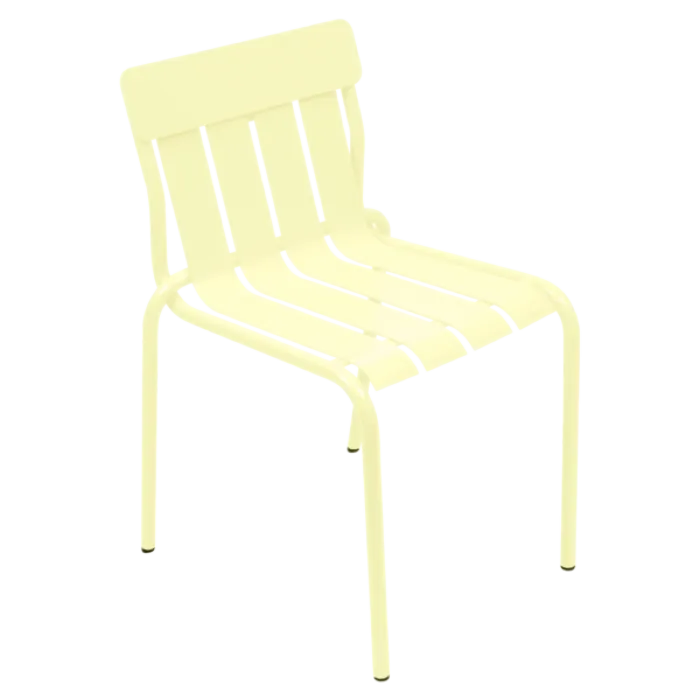 Koop Online Fermob Stripe tuinstoel-Frosted Lemon