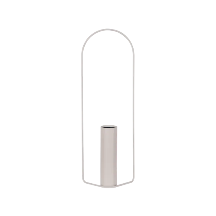 Gereduceerde Prijs Fermob Itac Cylandrical vaas 76 cm-Clay Grey