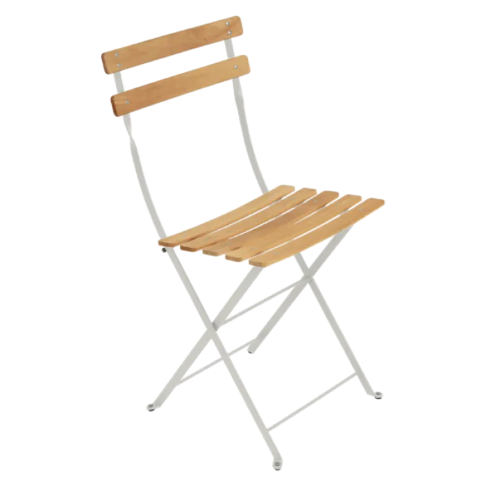 Lage Prijs Fermob Bistro Natural tuinstoel-Clay Grey