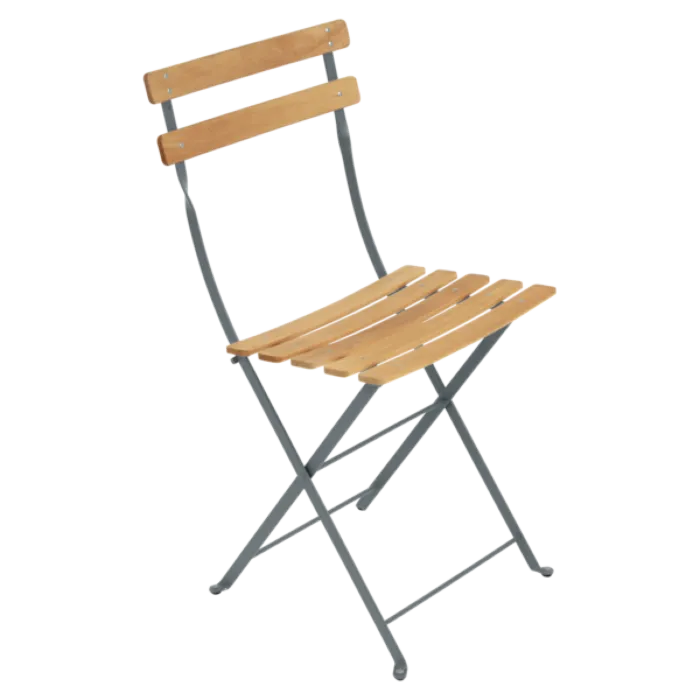 Fermob Bistro Natural tuinstoel-Storm Grey Laatste Kans