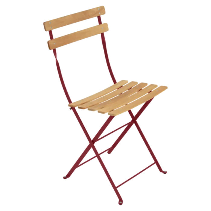 Koop Online Fermob Bistro Natural tuinstoel-Chili