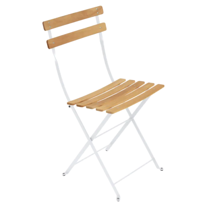 Snelle Levering Fermob Bistro Natural tuinstoel-Cotton white