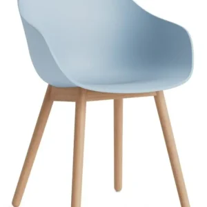 HAY AAC 212 eetkamerstoel - eiken onderstel-Slate Blue Merkproduct