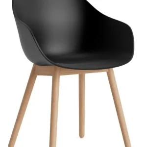 HAY AAC 212 eetkamerstoel - eiken onderstel-Black Op = Op