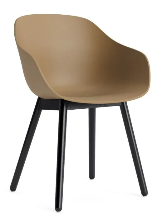 Premium HAY AAC 212 eetkamerstoel - zwart onderstel-Clay
