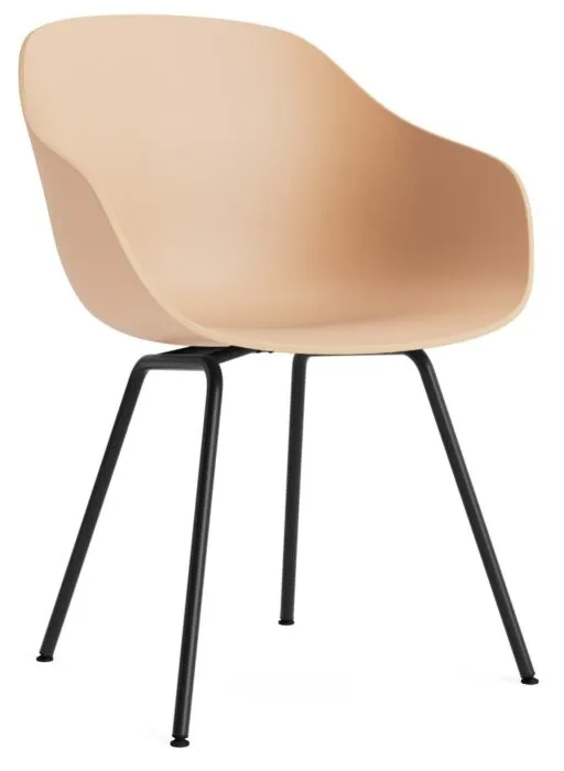 HAY AAC 226 eetkamerstoel - Zwart onderstel-Pale Peach Superprijs