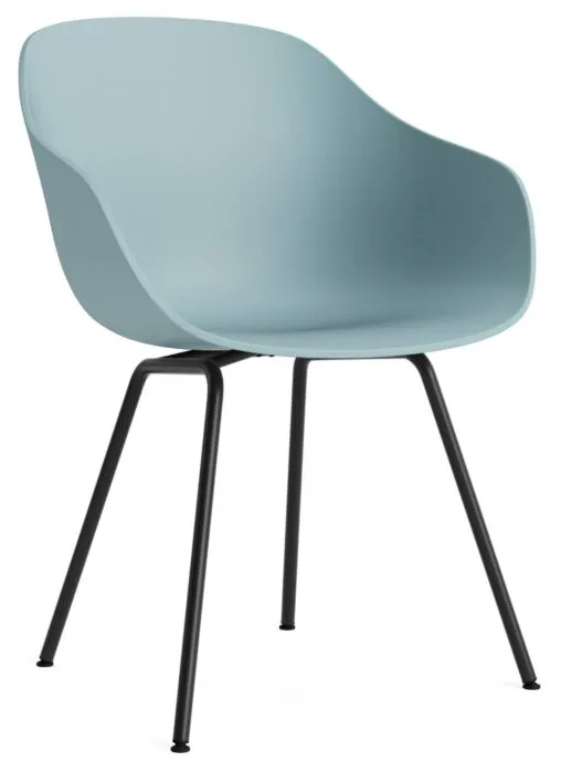 Hete Deal HAY AAC 226 eetkamerstoel - Zwart onderstel-Dusty blue