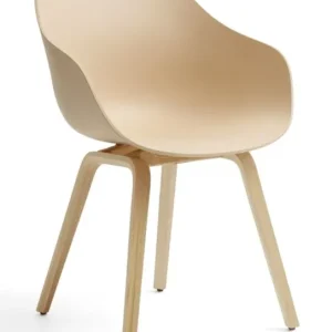 HAY AAC 222 eetkamerstoel - Eiken onderstel-Pale Peach Dagaanbieding