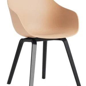 HAY AAC 222 eetkamerstoel - Zwart onderstel-Pale Peach Merkproduct