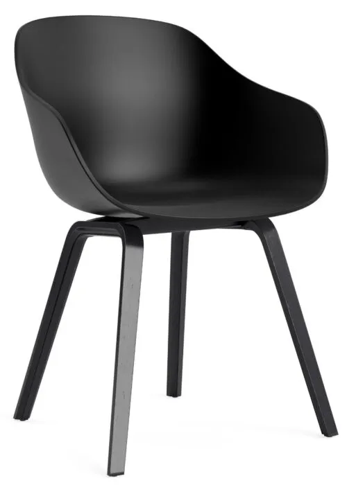 Weekendaanbieding HAY AAC 222 eetkamerstoel - Zwart onderstel-Black