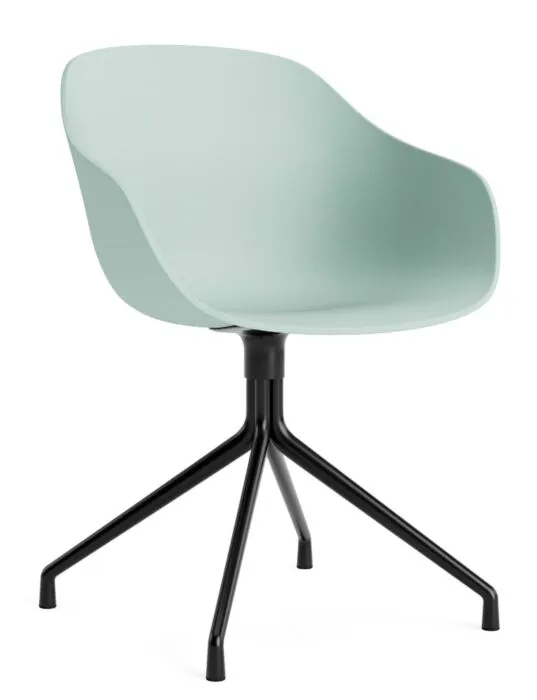 Bestseller HAY AAC 220 stoel - zwart onderstel-Dusty Mint