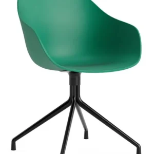 Koopje HAY AAC 220 stoel - zwart onderstel-Teal Green