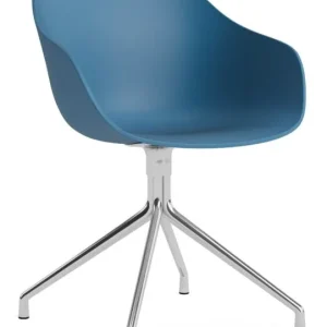 Bestel Nu HAY AAC 220 stoel - chrome onderstel-Azure blue