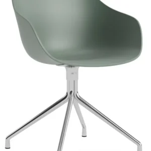HAY AAC 220 stoel - chrome onderstel-Fall Green Op = Op