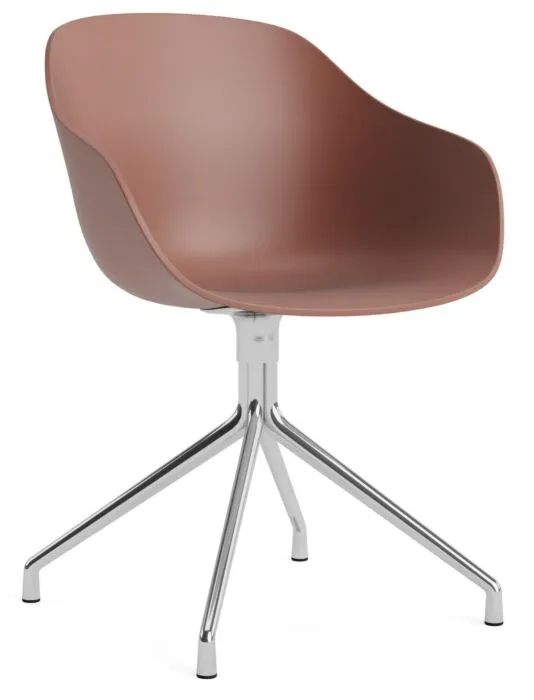 Voordeelprijs HAY AAC 220 stoel - chrome onderstel-Soft Brick