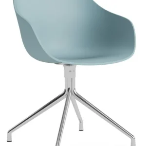 Actieprijs HAY AAC 220 stoel - chrome onderstel-Dusty blue