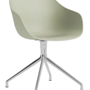 HAY AAC 220 stoel - chrome onderstel-Pastel green Seizoensaanbieding
