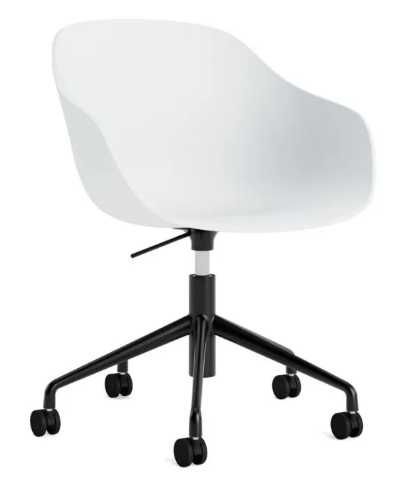 HAY AAC 252 bureaustoel-Zwart onderstel-White Merkproduct